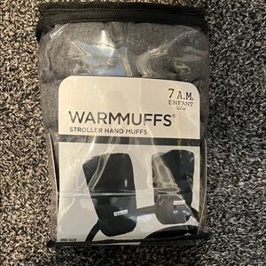7 A.M. Enfant Warmmuffs Stroller Hand Muffs - Black